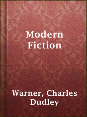 cover image of Modern Fiction